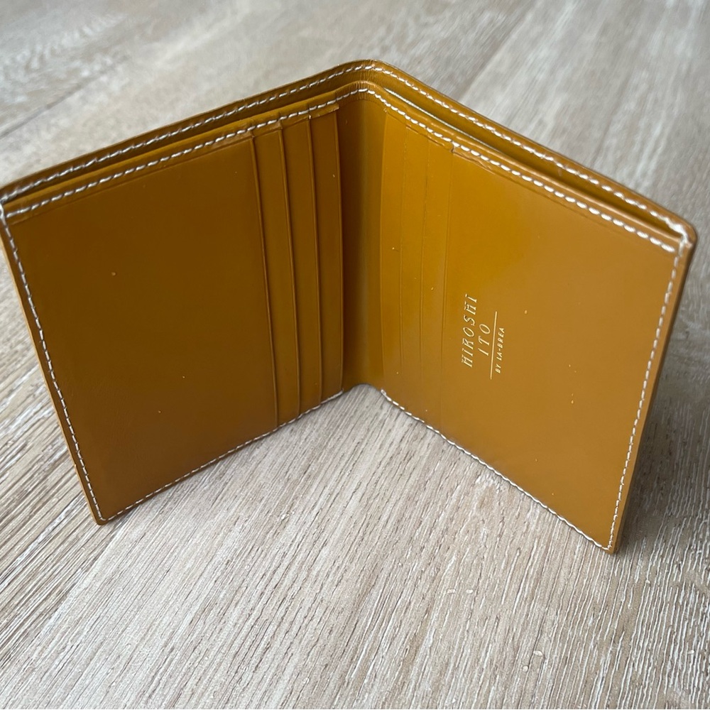 Camel Hiroshi Ito bi fold wallet